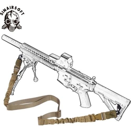 Military Tactical Two Point Sling Adjustable Double Point Rope Lanyard Rifle Strap For CS,Hunting Airsoft Sling