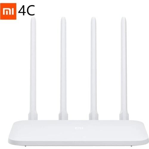 Xiaomi Mi 4C WIFI Router 4C Roteador APP Control 64 RAM 802.11 b/g/n 2.4G 300Mbps 4 Antennas Wireless Routers Repeater