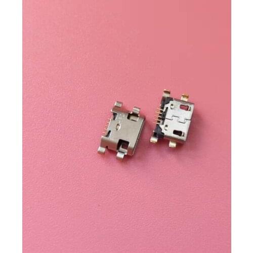 50pcs Micro USB Charging dock Port Connector Socket Replacement Part For Motorola Moto E6 Plus