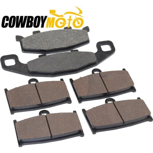Motorcycle Accessories Front & Rear Brake Pads For KAWASAKI ZR 1100 ZR1100 ZEPHYR (ZR 1100 A) 1992 1993 1994 1995 1996