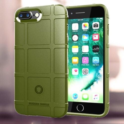 Armor Cover For Iphone 7 7Plus 8 8plus Coque Case 360 Full Protection Heavy Duty Silicone Back Cover For iphone SE SE2 Fundas