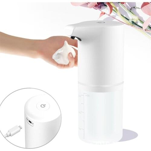 Touchless Automatic Soap Dispenser USB Charging Smart Infrared Sensor Foam Soap Dispenser Hand Washer Touchless Hand Sanitizer