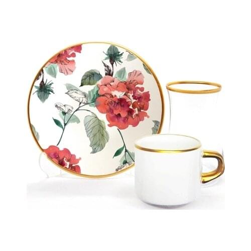 Drop Focus Tea Coffee Set 18 Pieces Clove