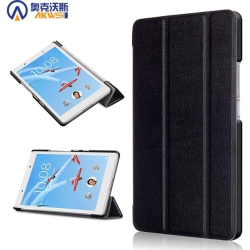 For Lenovo Tab 4 8 Tablet Case , TB-8504F 8504N, Stand PU Leather Protective Cover for Tab 4 8 8504 Auto Sleep Funda