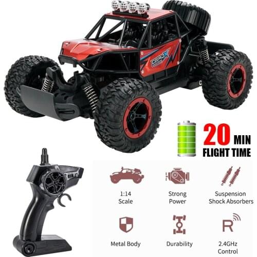Rc Car Remote control Childrens Toys For Boys 2.4G 4CH 1/14 20 Mins Driving Time High Speed Drift Remote Controlled Car Machine