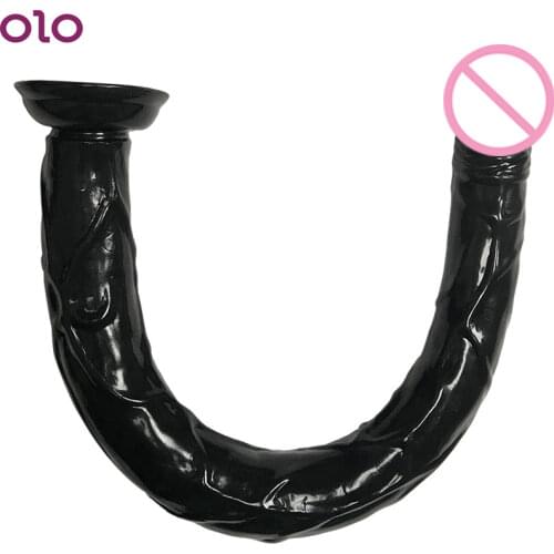 Long Dildo Strapon Super Huge 50cm Penis with Suction Cup Vagina G spot Stimulator Sex Toys for Women Anal Butt Plug Masturbator