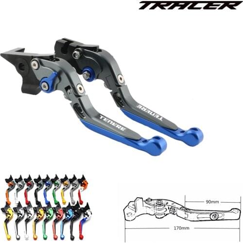 For YAMAHA XT660 XT660R XT660X Tenere XT 660 2004-2017 Brake Clutch Levers Motorcycle Adjustable Grips Handle Tenere