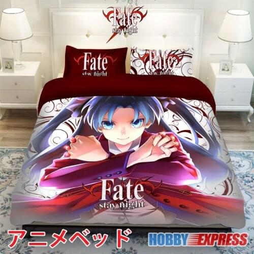Hobby Express Rin Tohsaka - Fate Stay Night Japanese Bed Blanket or Duvet Cover with Pillow Covers ADP-CP150006