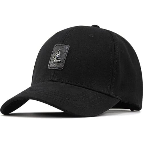 Large Head Big Size Causal Peaked Hats Adjustable Sun Hat For Man Plus Size Mens Baseball Caps 60-65cm