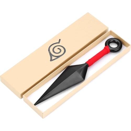 Love Anime Naruto Konoha Ninja Kakashi Cosplay Prop Kunai Knives Weapons Armor Child Adult Throwing Darts Accessories Halloween