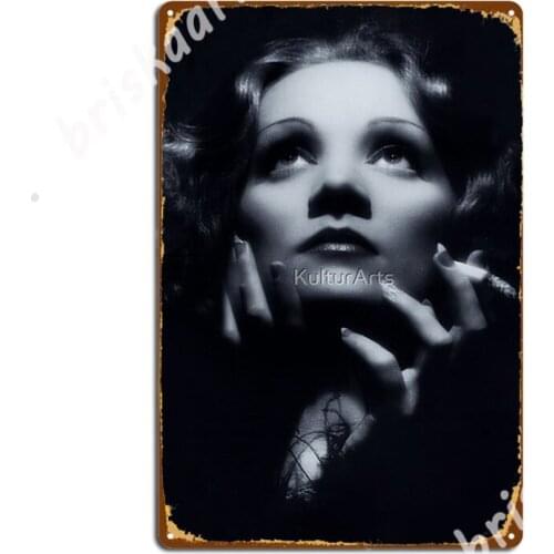 Marlene Dietrich - Shanghai Expressing 1932 Metal Signs pub Cave pub Custom Plates Tin sign Posters