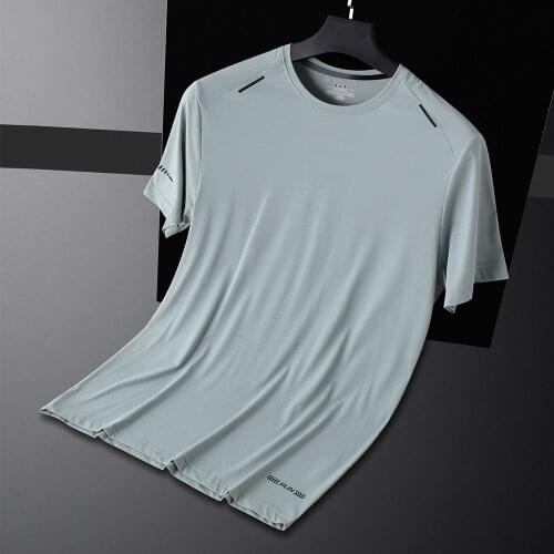 Men Running T-Shirts Quick Dry Breathable Sports T-Shirts Gym T Shirt Training Men Football Shirts Fitness T-Shirt Sportswear