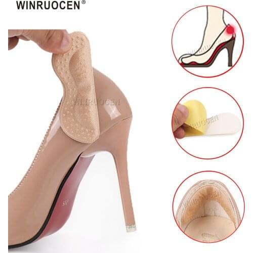 Invisible Heel Sticker Sport Running Shoes Insoles Heel Liner Grips Protector Sticker Sticker Pain Relief Patch Foot Care Insert