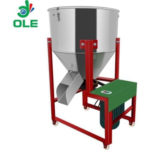 Easy Operation 100kg/Time Small Animal Feed Seed Mixer Machine Animal Feed Mixing Machinery