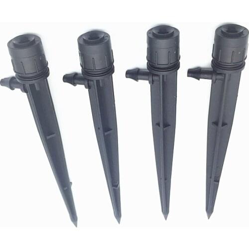 50pcs 360 Degree Adjustable Nozzle Insertion Agricultural Land Orchard Garden Sprinkler Lawn Sprinkler Cooling Means