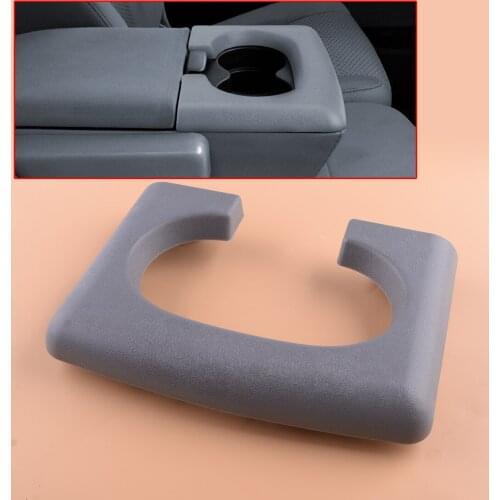 Gray Car Center Console Cup Holder Pad in Bench Seat Fit for Ford F150 2004 2005 2006 2007 2008 2009 2010 2011 2012 2013 2014
