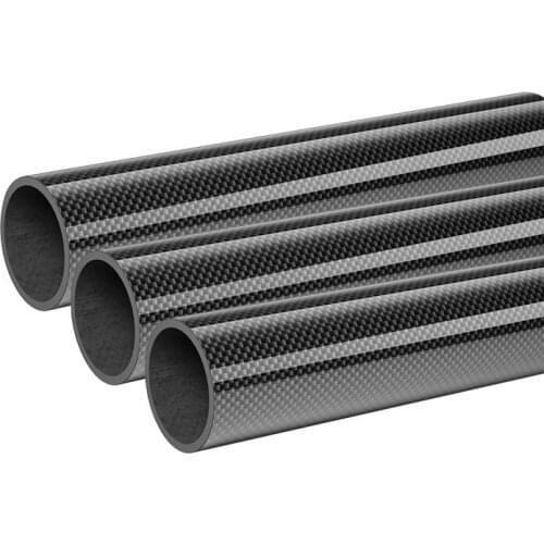 4PCS Carbon Fiber Tube Length 250mm Diameter 17mm To 20mm For RC Model Aircraft Drone Accessories