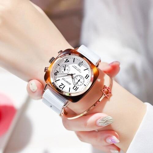 Creative Quartz Gold Women Watches Calendar Casual Nylon Strap Luxury Lady Watch Sport Female Clock Waterproof relogio feminino