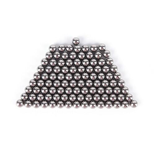 100pcs/Lot 4mm Steel Balls Pocket Shot Outdoor Hunting Slingshot Pinball Stainless Ammo Steel Balls Shooting Accessories