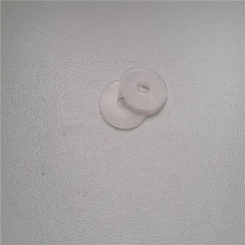 250pcs nylon Washers M5*18*0.9mm soft Plastic gasket transparent Nylon insulation flat paded for screws