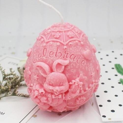 Rabbit 3D Silicone Soap Molds Soap Molds for Soap Making Silicon Molds for Soaps DIY Craft Handmade Soap Candle Plaster Resin M