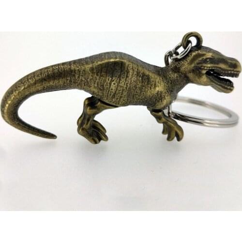 Dinosaur keychain key ring 3D animal key chain key holder creative portachiavi chaveiro llaveros hombre free shipping