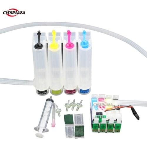 CISSPLAZA T1971 T1962 Ink System CISS CIS compatible for epson WF2532 XP201 XP211 XP401 XP411 XP204 XP214 XP101 XP104 WF2531