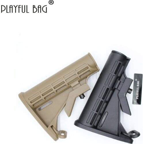 Outdoor shooting club cs kit tactical accessory army jinming8 gen9 xm316 black bull general rear gel ball gun butt blaster KD10