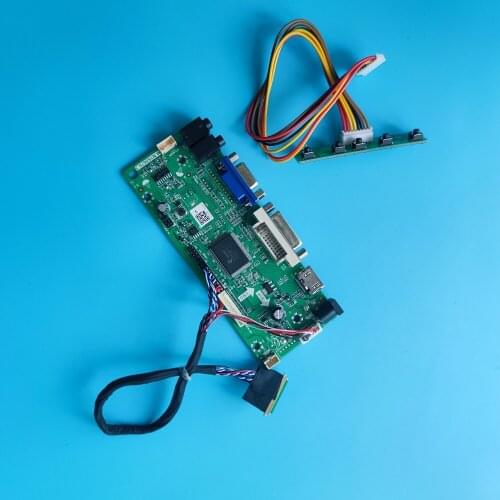 Kit for HT140WXB-100 Monitor M.N68676 HDMI-compatible LCD LVDS 40pin 1366X768 VGA DVI Panel Screen Controller board 14" LED DIY