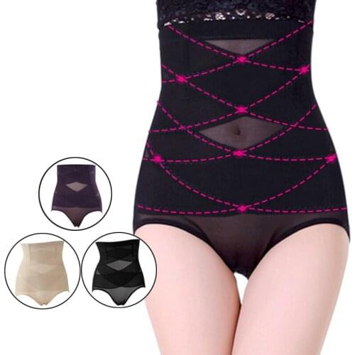 Women High Waist Trainer Body Shaper Panties Tummy Belly Control Body Slimming Control Shapewear Girdle Underwear Waist Trainer