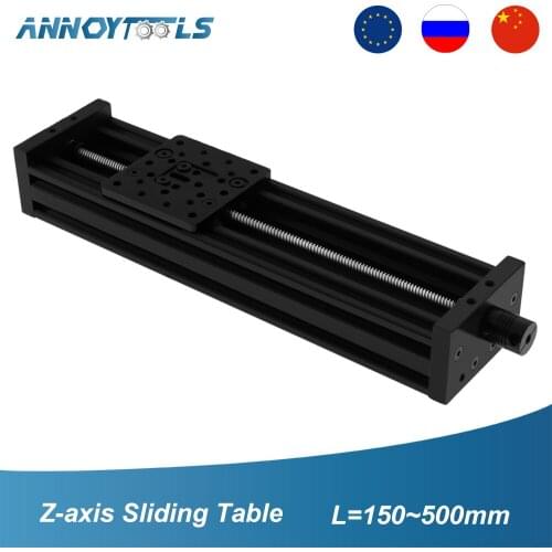 3d Printer Linear Rail Z-axis Lead T8 Screw C-beam CNC Sliding Table Actuator Kit linear guides support step servo motor