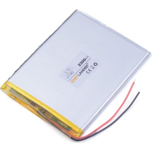 Lithium rechargeable battery 357085 2300mAh can be customized wholesale Tablet pc MID IPAQ Power