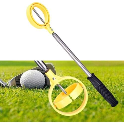 Golf Ball Retriever, Stainless Telescopic Extendable Golf Ball Retriever for Water w/Golf Ball Pick Up Retriever Grabber Claw Su