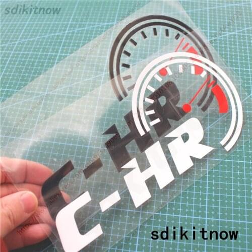 2021 NEW Car Dash board Decal Speed Sticker Styling light Decoration For toyota CHR C-HR 2018 2019 PARTS accessories