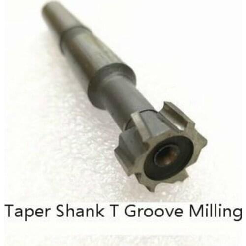 T-groove Milling Cutter With Diameter Of external diameter 18mm-95mm, Taper Shank Carbide High Speed Steel