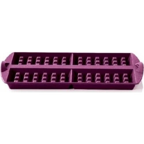 Tupperware Silicone Baking Mold Silicone Cake Mould WAFFLE Mold Silicone Baking Waffel, Lilac, silicone Form is Waffel Waffelfom