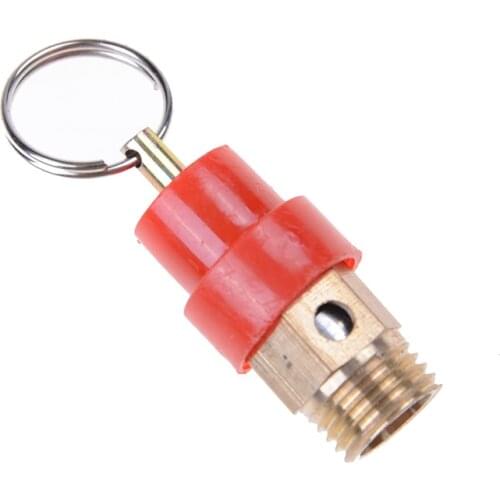 High Quality 1PCS 1/4'' 8KG BSP Air Compressor Safety Release Valve Pressure Relief Regulator Wholesale low price
