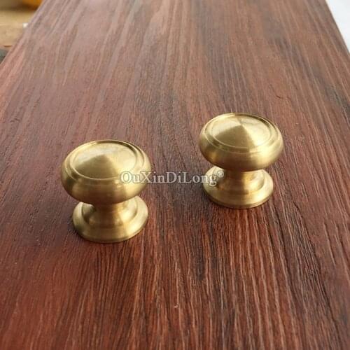 Retro Vintage 1PCS European Pure Brass Kitchen Door Handles Cupboard Wardrobe Drawer Wine Cabinet Pulls Handles and Knobs