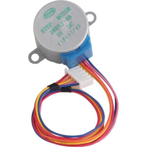 1pc 5V 4 Phase Stepper Motor for 28BYJ-48 Lead 25cm Step Motor Reduction Mini Electric Step Newest