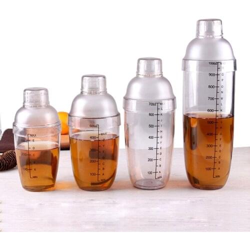 Cocktail Shaker Mixer Wine Martini Boston Shaker Measure Cup For Bartender Drink Party Bar Accessories