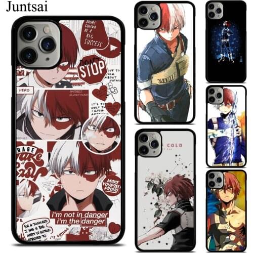 Shoto Todoroki My Hero Academia Case For iPhone X XS Max XR 7 8 SE 2020 6S Plus 5 12 Mini 11 Pro Max Cover Coque