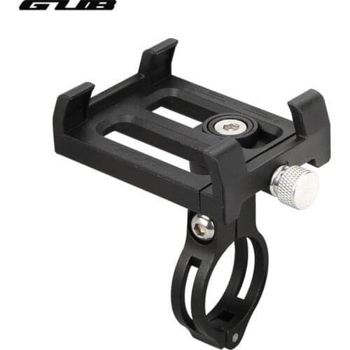 GUB 360 Degree Rotatable Phone Mount Width 5.5-10CM Holder Handlebar Support Stand for Smart GPS Nylon PA66 Base Alloy Bracket P