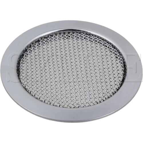 Chrome Zinc Alloy 6 String Resonator Dobro Guitar Soundhole Cover Guitar