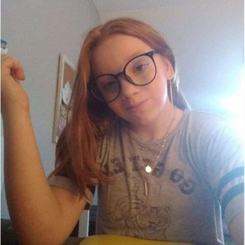 Fashion Women Anti Blue Blocking Glasses Vintage Round Frame Transparent Computer Glasses Luxury Optical Spectacle Eyewear