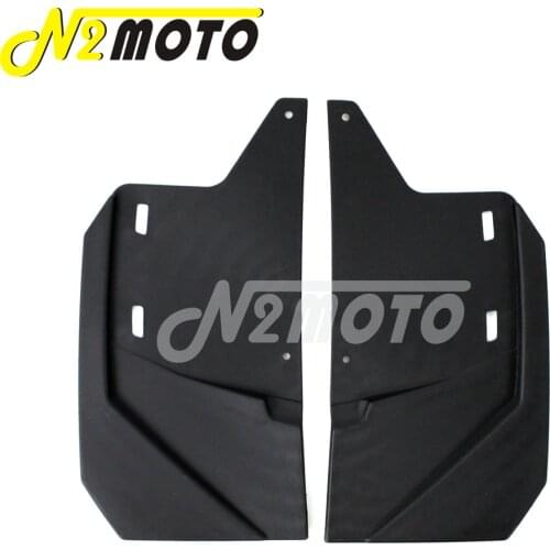 1 pair Motorcycle Black UTV/ATV Front Fender Flare Mudguard Splash Guard Protection For Polaris Ranger RZR XP 900 XP4 XP900