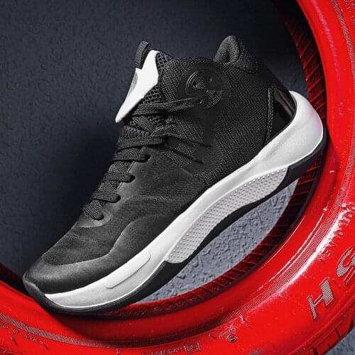 Men Sneakers Basketball Shoes High Top Sneakers Men Fashion Trending Casual Shoes Men Outdoor Lightweight Basketball Sneakers