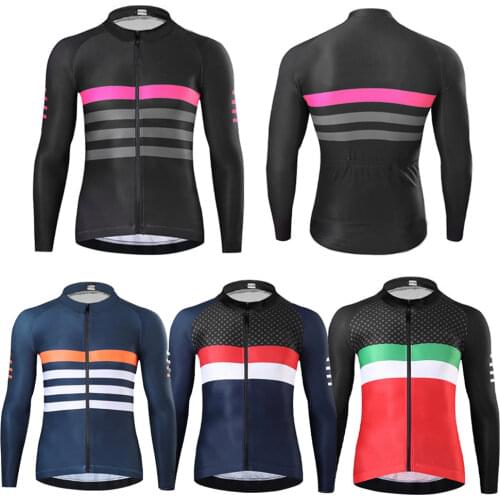 2021 Autumn Mens And Women Clothes Long Sleeve Cycling Jersey Set Ciclismo Bicycle MTB Maillot Bike High Quality Pro Quick Dry