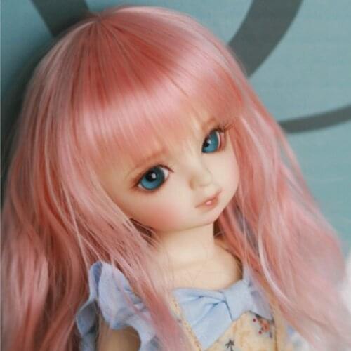 1/3 1/4 1/6 1/8 Bjd Wig High Temperature Bjd Curly hair MSD SD Yosd For BJD Doll Wig Hair
