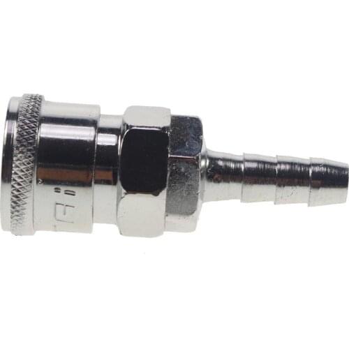 Barbed 8mm Zinc Alloy Pneumatic Air Quick Coupler Socket Connect SH-20