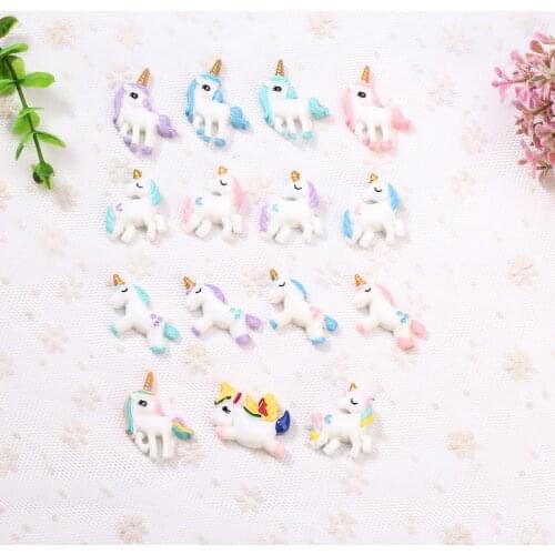 20pcs many new styles unicorn charms Unicorn Jewelry necklace pendant keychain charms for DIY decoration